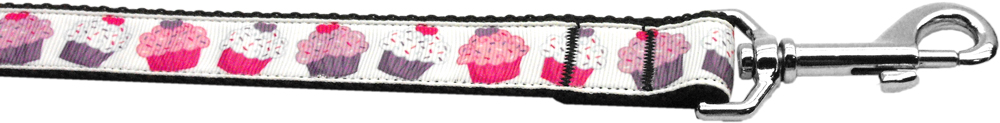 Pink and Purple Cupcakes 1 inch wide 4ft long Leash